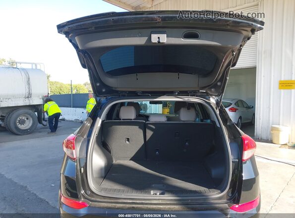 KM8J23A4XJU698575 2018 HYUNDAI TUCSON Черный Вид щитка приборов