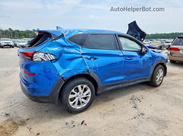 KM8J23A4XMU328716 2021 HYUNDAI TUCSON Blue Trasero derecho