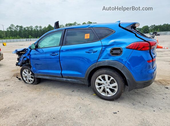 KM8J23A4XMU328716 2021 HYUNDAI TUCSON Blue Trasero izquierdo