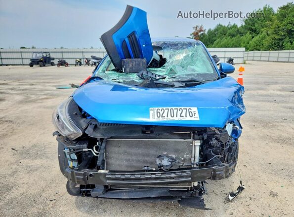 KM8J23A4XMU328716 2021 HYUNDAI TUCSON Blue Vista frontal