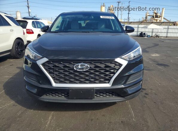 KM8J23A4XMU365006 2021 HYUNDAI TUCSON Black Widok z przodu