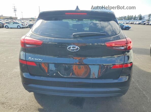 KM8J23A4XMU365006 2021 HYUNDAI TUCSON Black Widok z tyłu