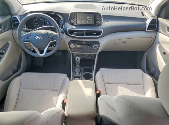KM8J23A4XMU365006 2021 HYUNDAI TUCSON Black Widok deski rozdzielczej
