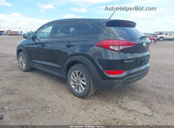 KM8J2CA40JU656111 2018 HYUNDAI TUCSON Black Tył lewy