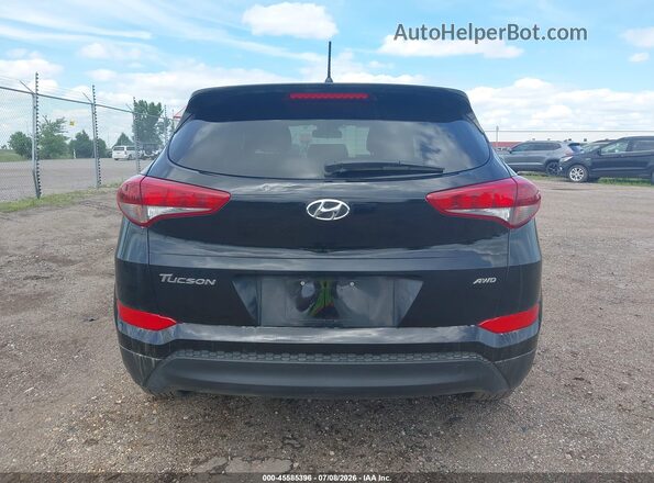 KM8J2CA40JU656111 2018 HYUNDAI TUCSON Black 
