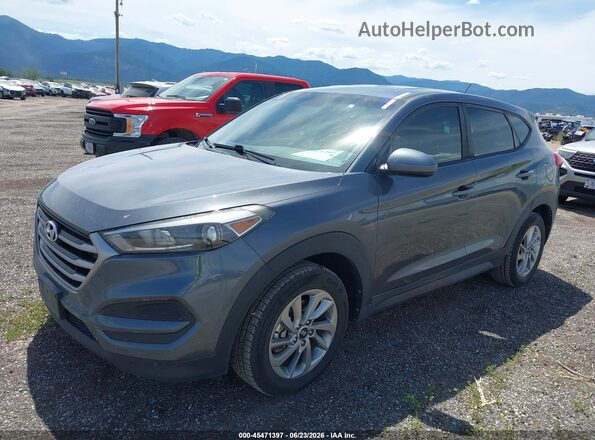KM8J2CA40JU680957 2018 HYUNDAI TUCSON Gray Vista tres cuartos delantera izquierda