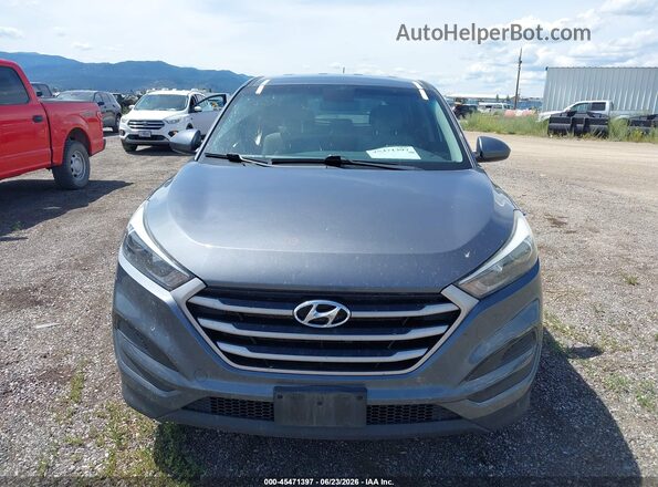 KM8J2CA40JU680957 2018 HYUNDAI TUCSON Gray Vista interior trasera
