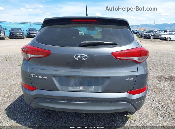 KM8J2CA40JU680957 2018 HYUNDAI TUCSON Gray 