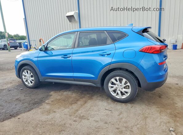 KM8J2CA40KU875040 2019 HYUNDAI TUCSON Синий Задняя левая четверть