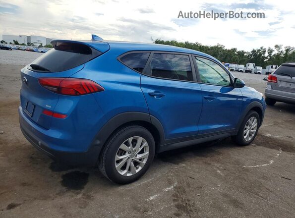 KM8J2CA40KU875040 2019 HYUNDAI TUCSON Синий Задняя правая четверть