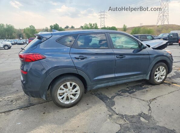 KM8J2CA40KU965482 2019 HYUNDAI TUCSON Blue Trasero derecho