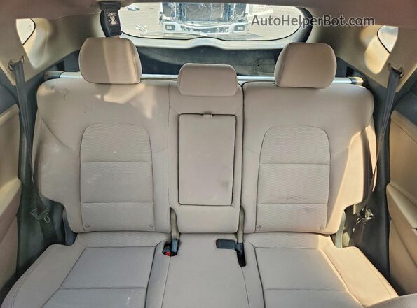KM8J2CA40KU965482 2019 HYUNDAI TUCSON Blue Vista de los asientos traseros