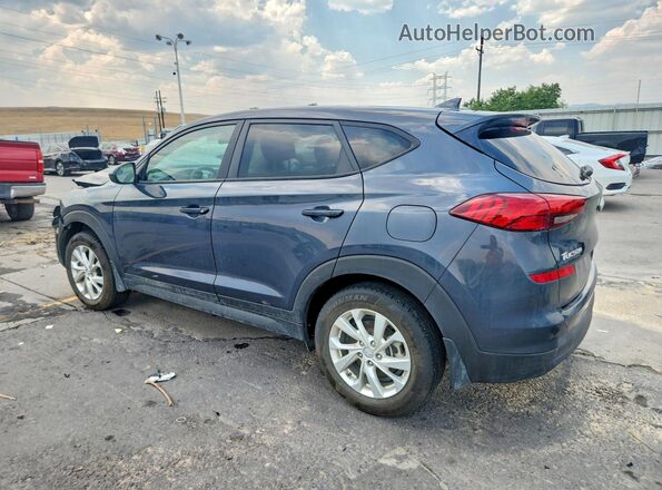 KM8J2CA40KU965482 2019 HYUNDAI TUCSON Blue Trasero izquierdo