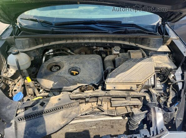 KM8J2CA40KU965482 2019 HYUNDAI TUCSON Blue Vista del compartimento del motor