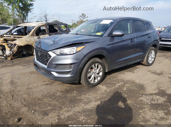 KM8J2CA40MU369744 2021 HYUNDAI TUCSON Navy Передня ліва чверть
