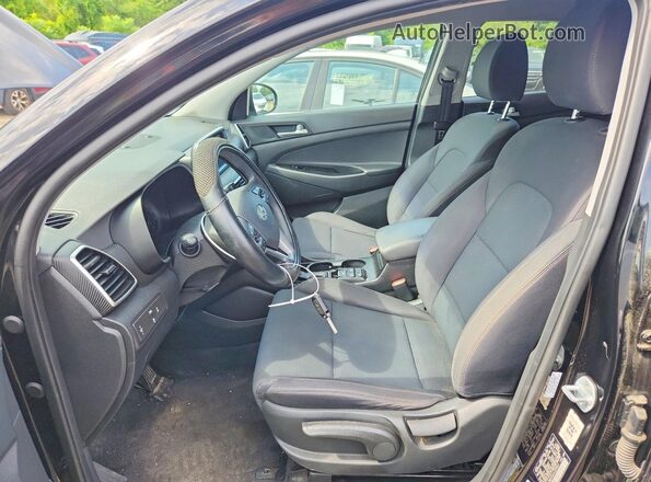 KM8J2CA41LU078667 2020 HYUNDAI TUCSON Black Вид задньої частини салону