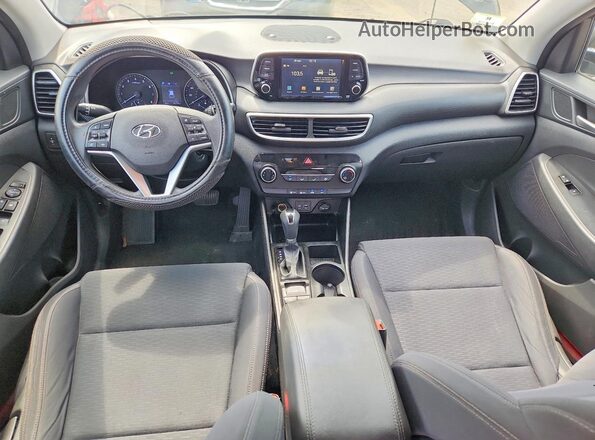 KM8J2CA41LU078667 2020 HYUNDAI TUCSON Black Вид підкапотного простору