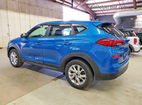 KM8J2CA41LU089670 2020 HYUNDAI TUCSON Blue Trasero izquierdo