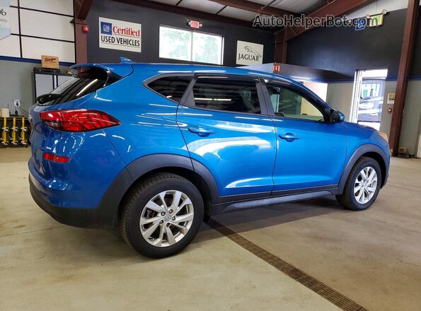 KM8J2CA41LU089670 2020 HYUNDAI TUCSON Blue Trasero derecho