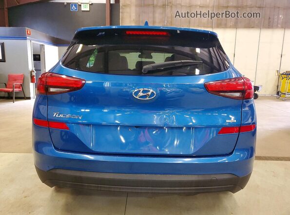 KM8J2CA41LU089670 2020 HYUNDAI TUCSON Blue Vista trasera