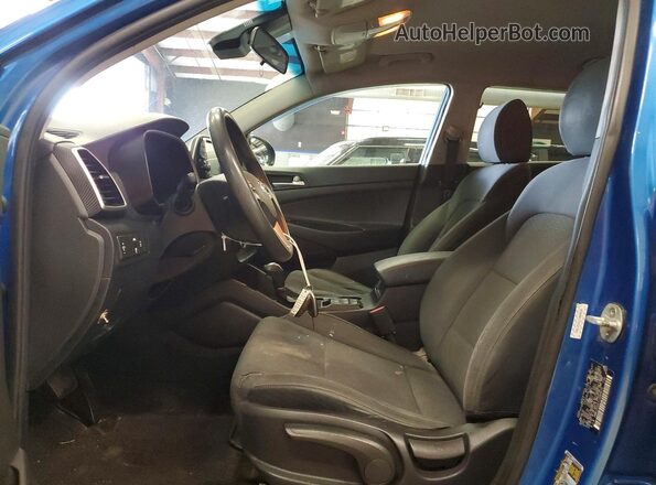 KM8J2CA41LU089670 2020 HYUNDAI TUCSON Blue Vista interior delantera