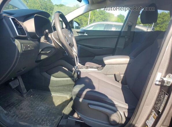 KM8J2CA41LU128340 2020 HYUNDAI TUCSON Gray Widok wnętrza z przodu