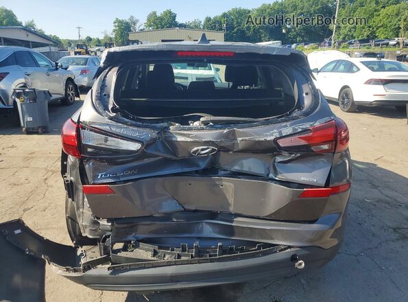 KM8J2CA41LU128340 2020 HYUNDAI TUCSON Gray Widok z tyłu