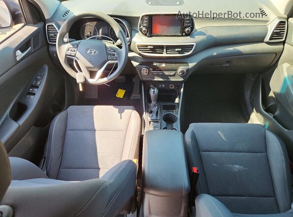 KM8J2CA41LU231595 2020 HYUNDAI TUCSON Gray Dashboard view