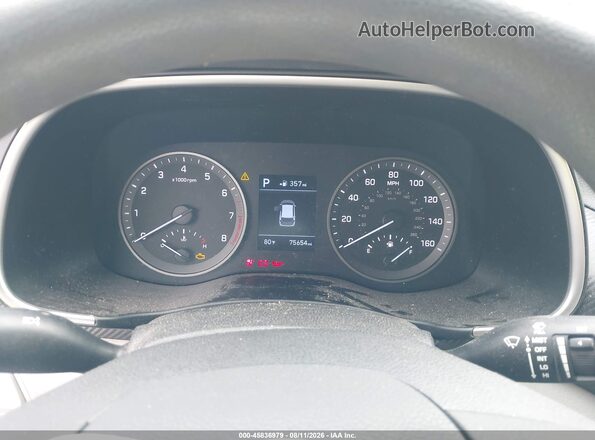 KM8J2CA42KU072889 2019 HYUNDAI TUCSON Черный Вид задних сидений