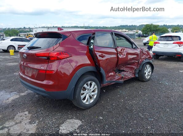 KM8J2CA42LU144031 2020 HYUNDAI TUCSON Red Задня права чверть