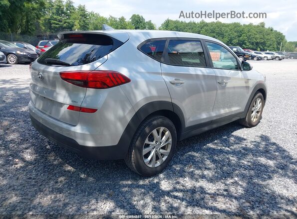KM8J2CA43KU997259 2019 HYUNDAI TUCSON Серебряный Задняя правая четверть