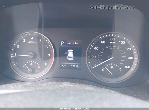 KM8J2CA43KU997259 2019 HYUNDAI TUCSON Серебряный Вид задних сидений