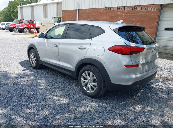 KM8J2CA43KU997259 2019 HYUNDAI TUCSON Серебряный Задняя левая четверть