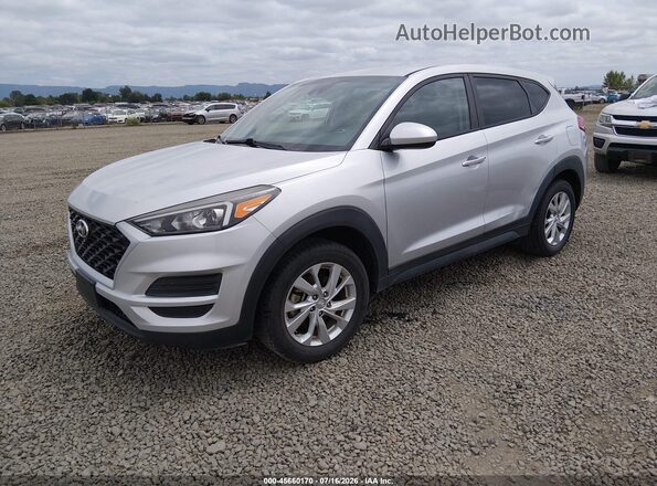 KM8J2CA43KU998380 2019 HYUNDAI TUCSON Silver Front left