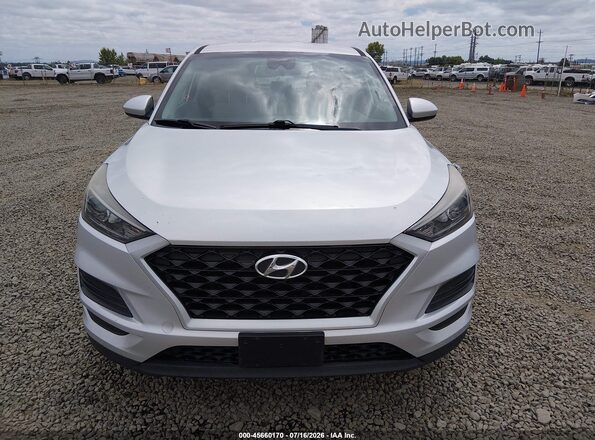 KM8J2CA43KU998380 2019 HYUNDAI TUCSON Silver Instrument cluster view