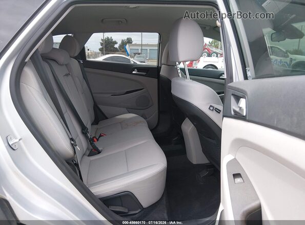 KM8J2CA43KU998380 2019 HYUNDAI TUCSON Silver VIN sticker view