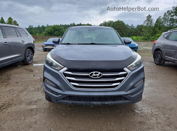 KM8J2CA44HU545006 2017 HYUNDAI TUCSON Серый Вид спереди