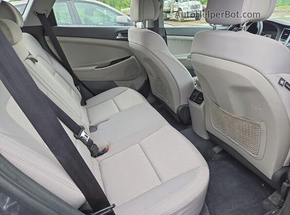 KM8J2CA44HU545006 2017 HYUNDAI TUCSON Серый Вид задней части салона