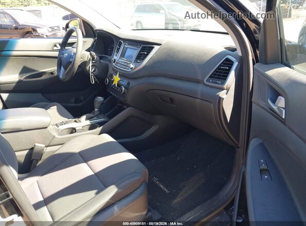KM8J2CA44JU639201 2018 HYUNDAI TUCSON Black Սալոնի դիմացի տեսք