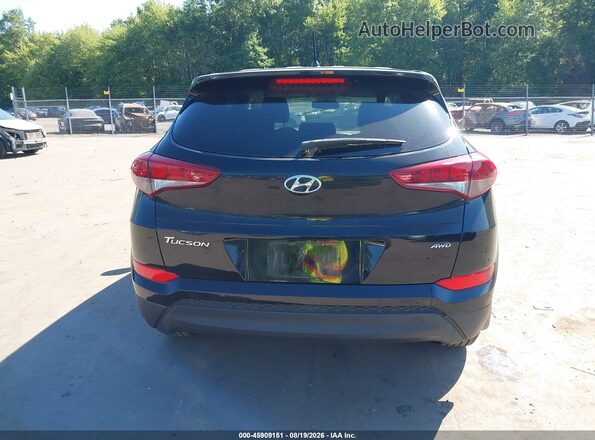 KM8J2CA44JU639201 2018 HYUNDAI TUCSON Black 