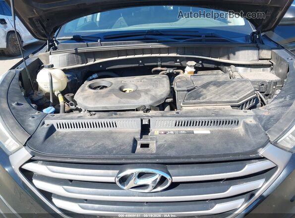 KM8J2CA44JU639201 2018 HYUNDAI TUCSON Black Հետևի տեսք