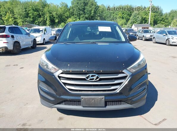 KM8J2CA44JU639201 2018 HYUNDAI TUCSON Black Սարքավորումների վահանակի տեսք