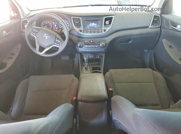 KM8J2CA44JU696417 2018 HYUNDAI TUCSON Gray Вид панелі приладів
