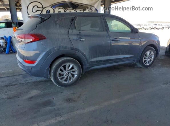 KM8J2CA44JU696417 2018 HYUNDAI TUCSON Gray Задня права чверть