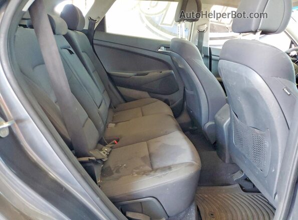 KM8J2CA44JU696417 2018 HYUNDAI TUCSON Gray Вид задніх сидінь