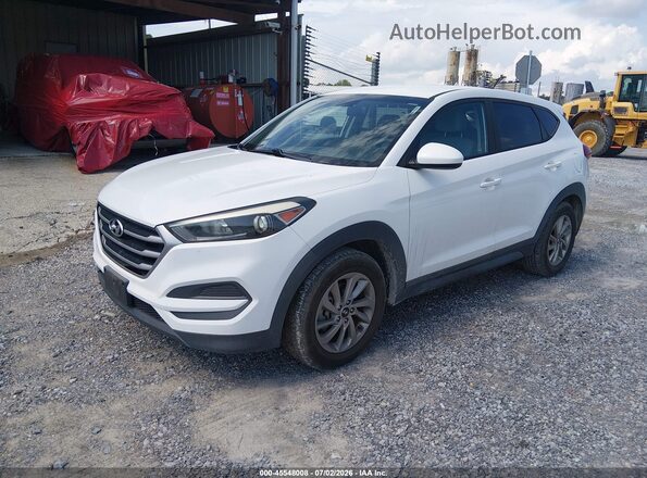 KM8J2CA44JU701468 2018 HYUNDAI TUCSON White Передня ліва чверть