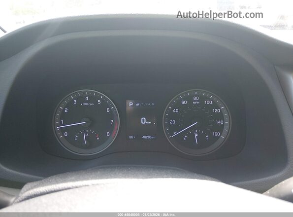 KM8J2CA44JU701468 2018 HYUNDAI TUCSON White Вид задніх сидінь
