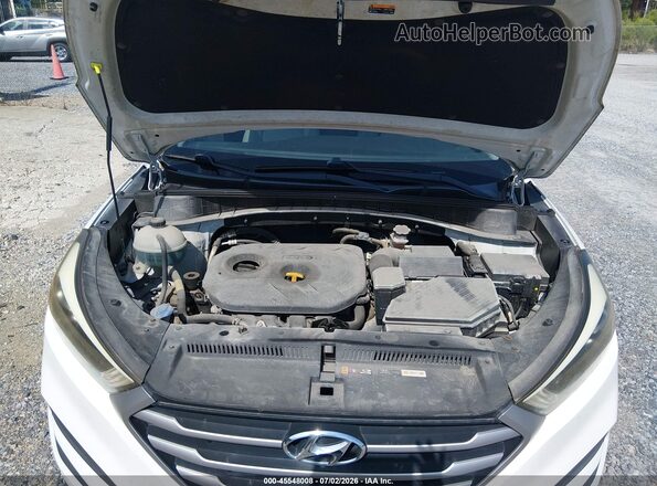 KM8J2CA44JU701468 2018 HYUNDAI TUCSON White Вид ззаду