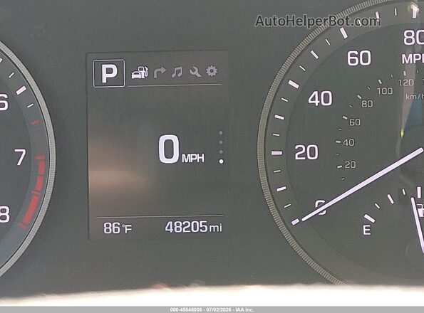 KM8J2CA44JU701468 2018 HYUNDAI TUCSON White 