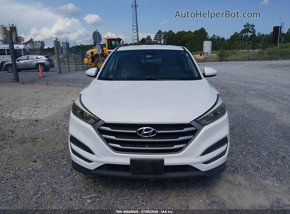 KM8J2CA44JU701468 2018 HYUNDAI TUCSON White Вид щитка приладів